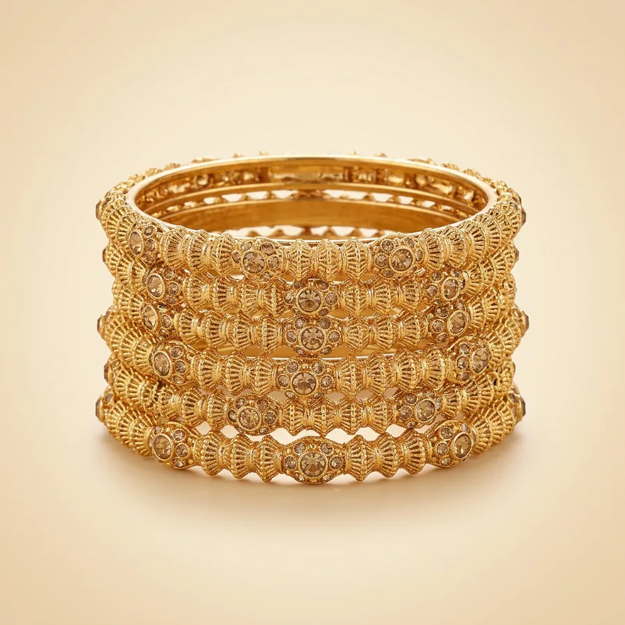 Ayesha Gold Cuff