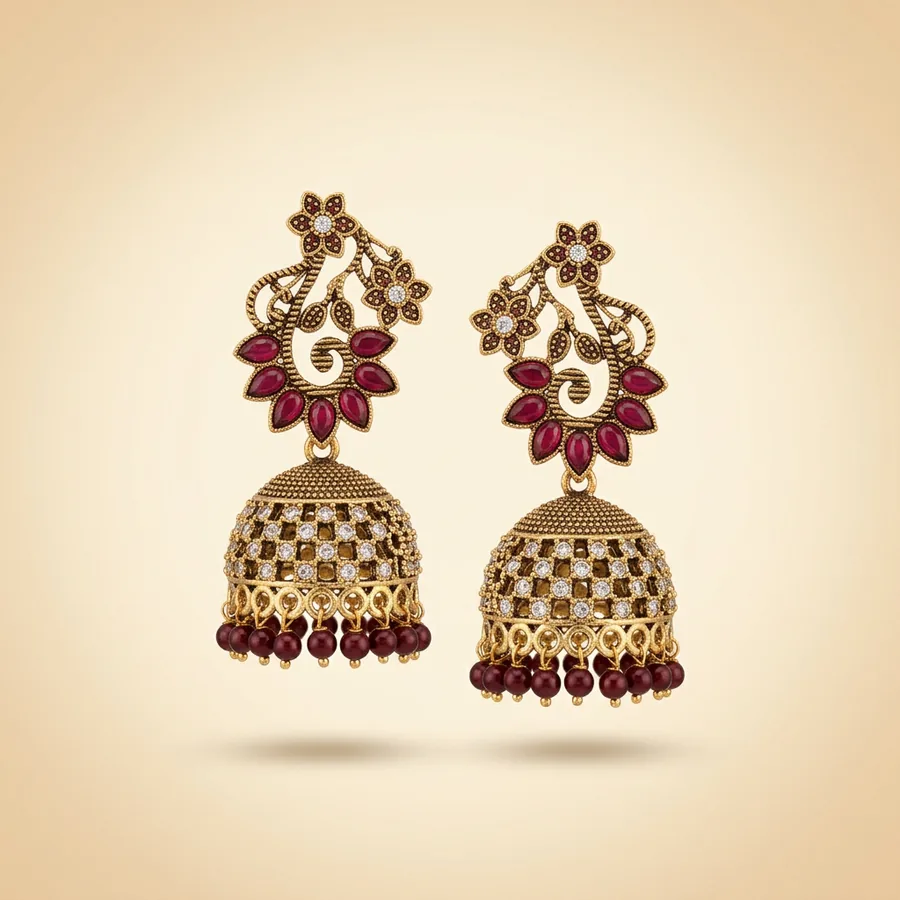 Hina Kundan Jhumka