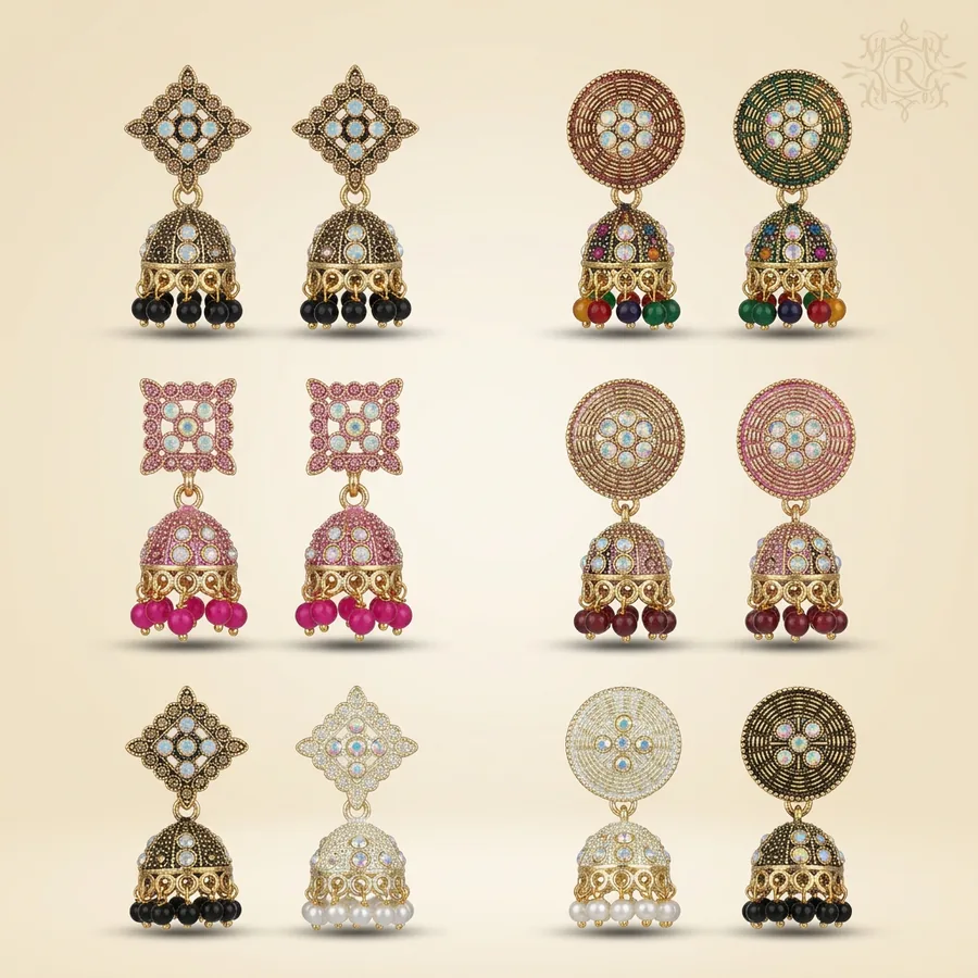 Mahi Ruby Jhumka