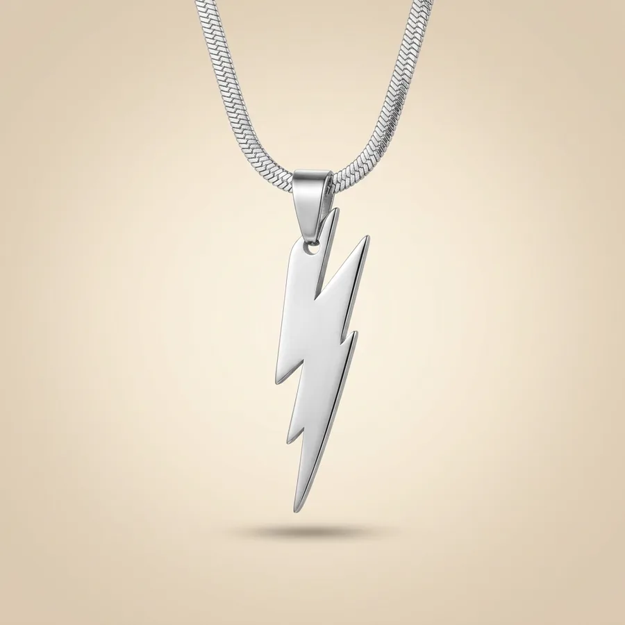 Zohra Crescent Pendant